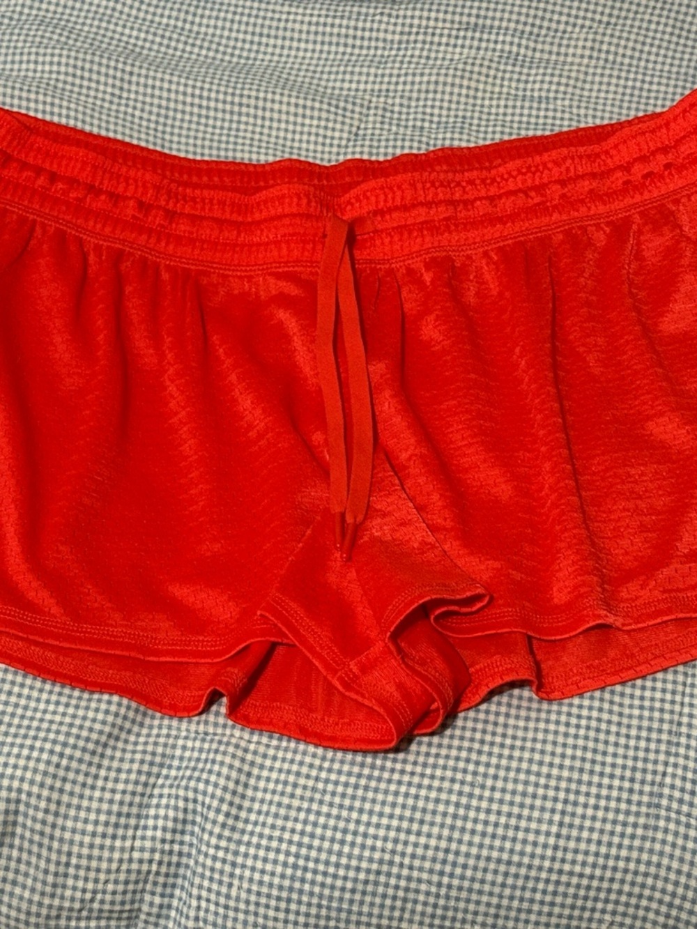 Champion Bright Red Mesh Shorts